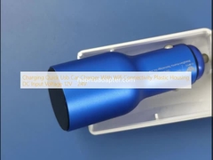 Pengisian cepat Pengisi daya mobil USB Dengan konektivitas Wifi Plastik Housing DC Input Voltage 12V - 24V